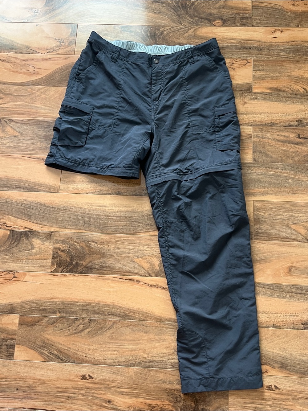REI Women’s Convertible Hiking Pants Shorts Gray Size 16 Cargo Outdoor Travel